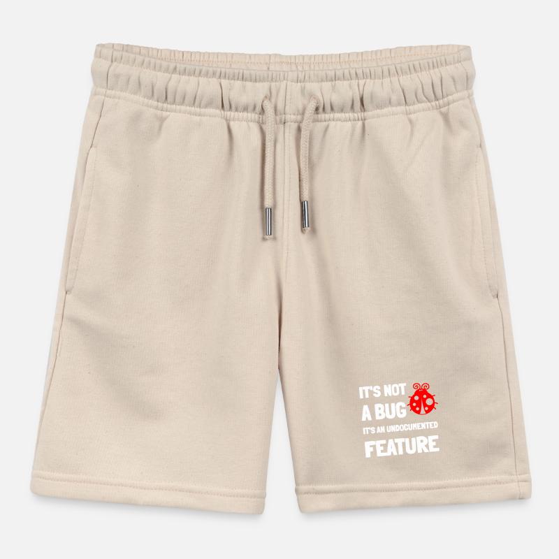 Informatik Informatiker Witz lustiger Spruch Coder Kinder Organic Joggingshorts Mini Bolter von Stanley/Stella