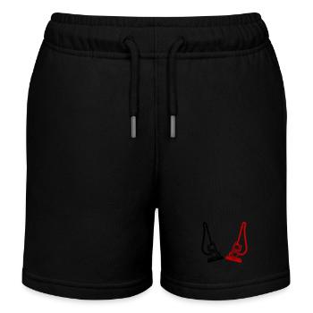 Staubsauger Icon - Kinder Organic Joggingshorts Mini Bolter von Stanley/Stella - Schwarz - Vorne
