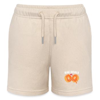 Bagel - Kinder Organic Joggingshorts Mini Bolter von Stanley/Stella - Natur - Vorne