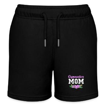 Athlétisme - Short de jogging enfant bio Stanley/Stella - noir - Devant