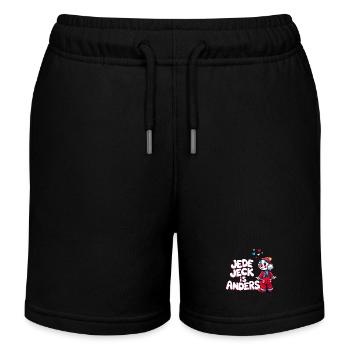 Carnaval Jeck Clown Cologne Kölsch Kölle Alaaf Drôle - Short de jogging enfant bio Stanley/Stella - noir - Devant