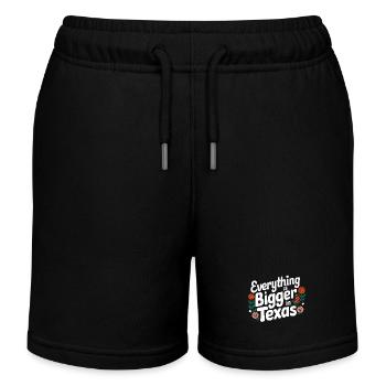État du Texas Texans Texas - Short de jogging enfant bio Stanley/Stella - noir - Devant