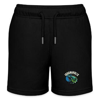 Iguane - Short de jogging enfant bio Stanley/Stella - noir - Devant