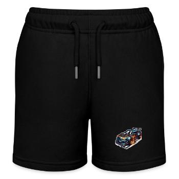 Voiture de sport tuning voiture - Short de jogging enfant bio Stanley/Stella - noir - Devant