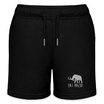 Mammouth - Short de jogging enfant bio Stanley/Stella - noir - Devant