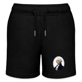 George Washington - Short de jogging enfant bio Stanley/Stella - noir - Devant