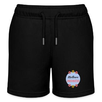 BONNE FÊTE. FÊTE DES MÈRES. FÊTE DES PÈRES. FÊTE - Short de jogging enfant bio Stanley/Stella - noir - Devant