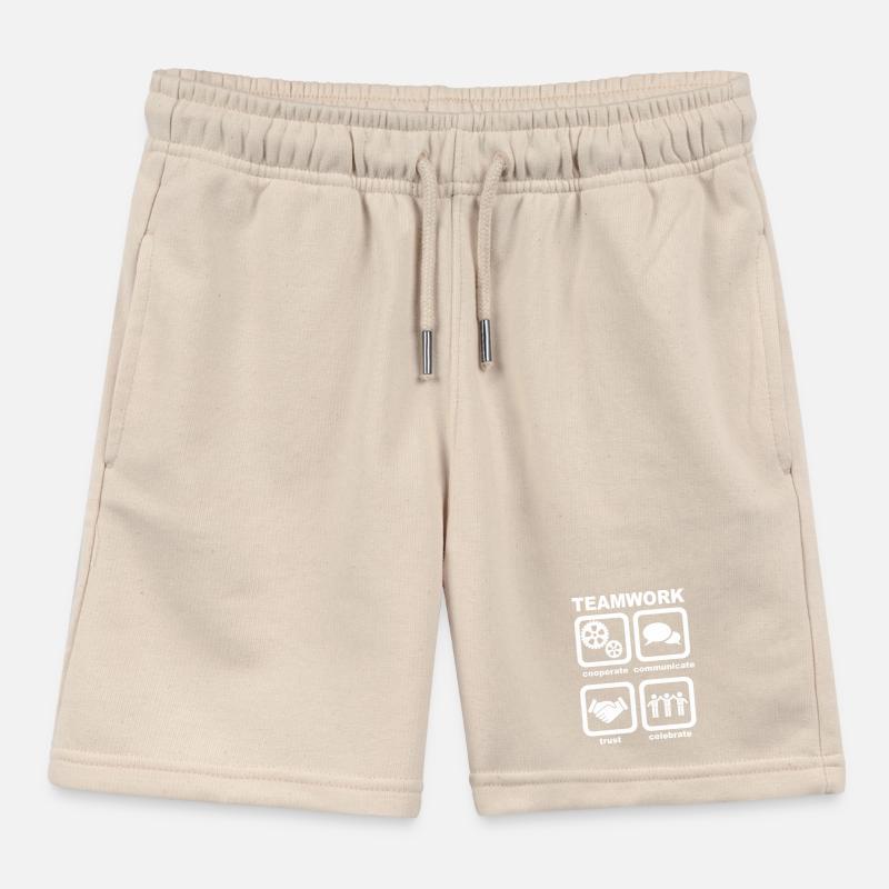 Teamwork Kinder Organic Joggingshorts Mini Bolter von Stanley/Stella