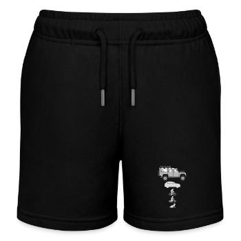 Evolution Landi - Short de jogging enfant bio Stanley/Stella - noir - Devant