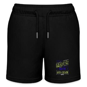 analyst present idea hacker computer science - Kinder Organic Joggingshorts Mini Bolter von Stanley/Stella - Schwarz - Vorne