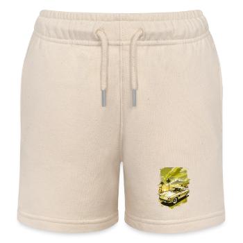 Los Angeles, USA, Amerika, Kalifornien, Graffitti Miami - Kinder Organic Joggingshorts Mini Bolter von Stanley/Stella - Natur - Vorne