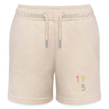 Geschenk zum 39. Geburtstag - 1985 - Kinder Organic Joggingshorts Mini Bolter von Stanley/Stella - Natur - Vorne