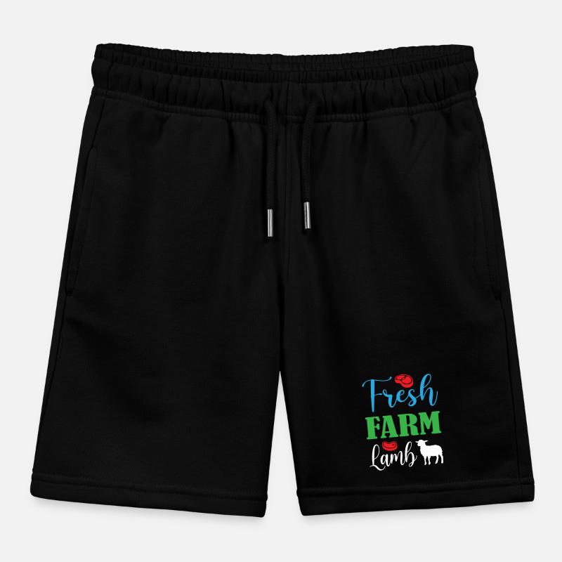 Fresh Farm Lamb Kinder Organic Joggingshorts Mini Bolter von Stanley/Stella