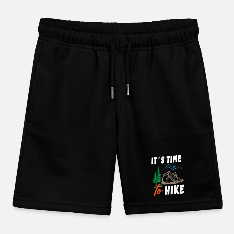 Its Time to Hike Kids Organic Sweat Shorts by Stanley/Stella