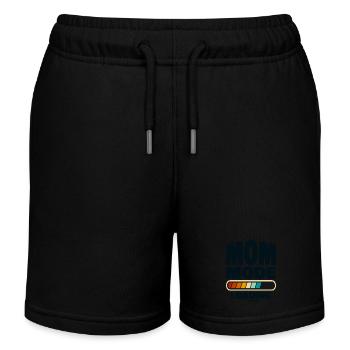 Funny Mom Mode Chargement Citation Meilleure Maman Jamais - Short de jogging enfant bio Stanley/Stella - noir - Devant