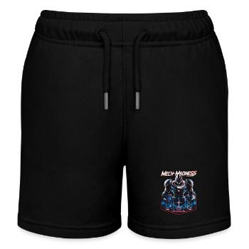 Cyberpunk Style Robot - Short de jogging enfant bio Stanley/Stella - noir - Devant