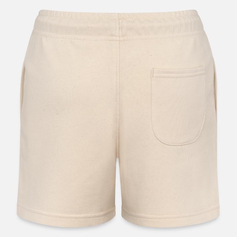 Anime Figure in 8-Bit Kids Organic Sweat Shorts by Stanley/Stella