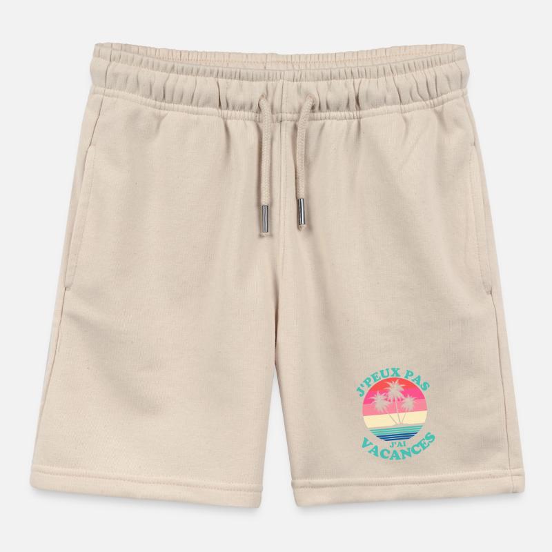Vacances d'été Short de jogging enfant bio Stanley/Stella