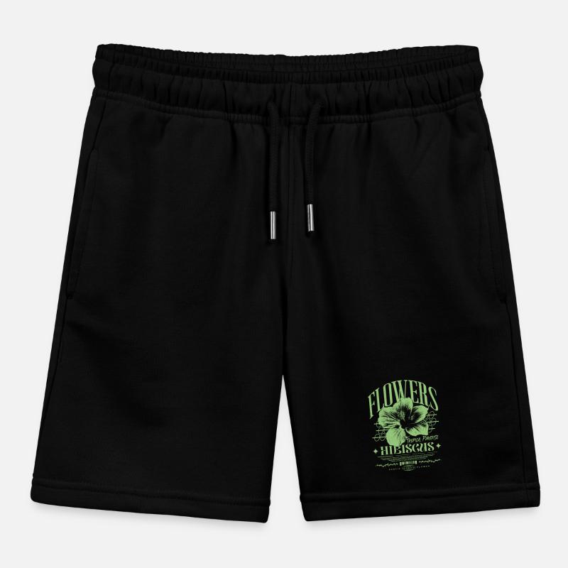 Fleur d’hibiscus Fleur d’hibiscus Short de jogging enfant bio Stanley/Stella