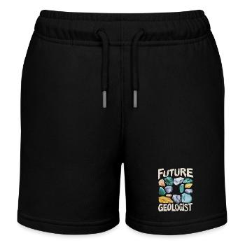 Carrière de futur géologue - Short de jogging enfant bio Stanley/Stella - noir - Devant