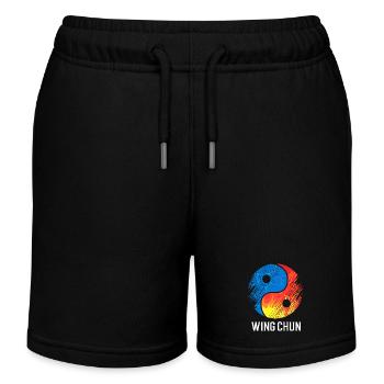 Wing Chun - Short de jogging enfant bio Stanley/Stella - noir - Devant