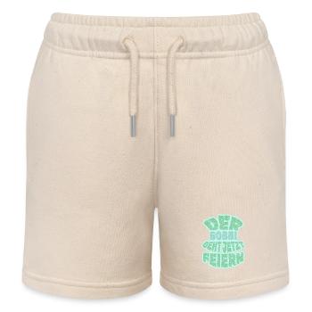 Bobbi - Kinder Organic Joggingshorts Mini Bolter von Stanley/Stella - Natur - Vorne