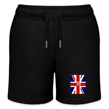 Eurovision Royaume-Uni - Short de jogging enfant bio Stanley/Stella - noir - Devant