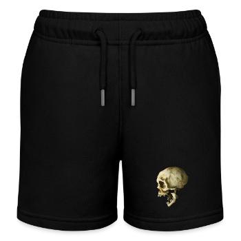 Crâne - Short de jogging enfant bio Stanley/Stella - noir - Devant