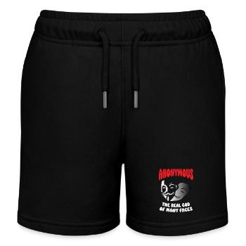Anonyme Le vrai Dieu aux multiples visages - Short de jogging enfant bio Stanley/Stella - noir - Devant