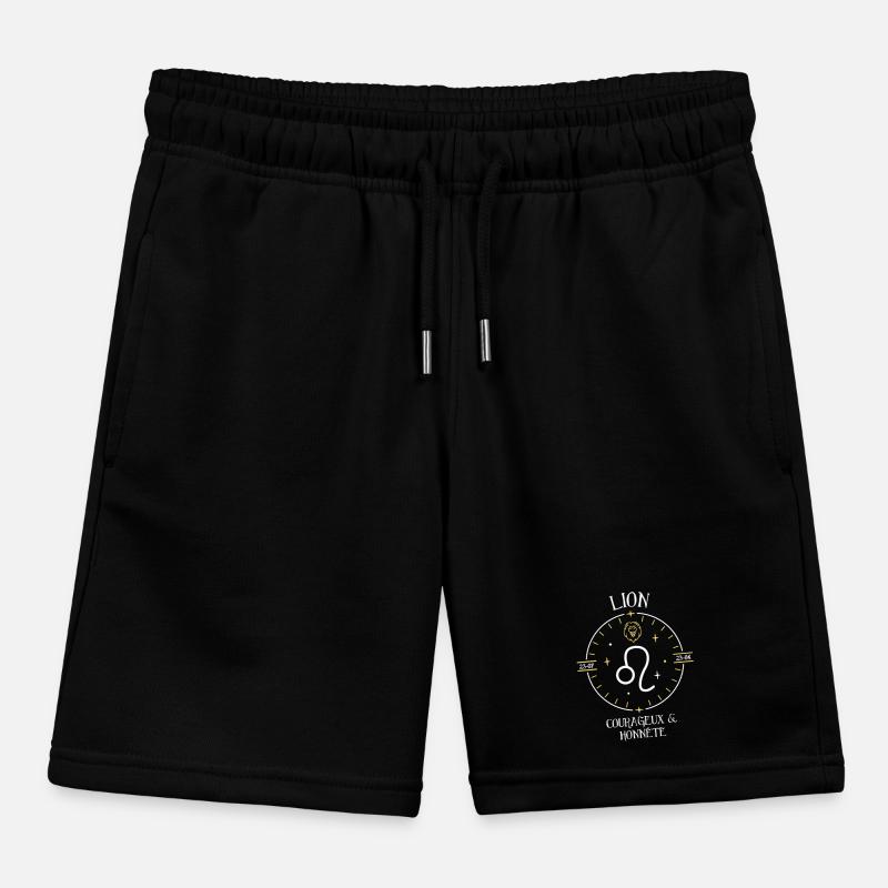 Du signe du Lion - Courageux et honnête Short de jogging enfant bio Stanley/Stella