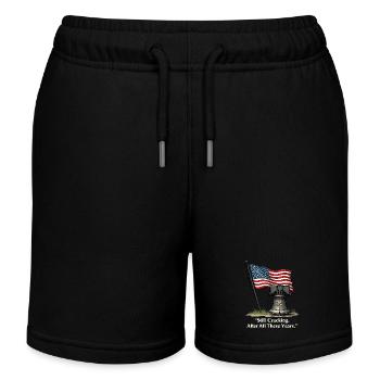 Cloche de la Liberté - Short de jogging enfant bio Stanley/Stella - noir - Devant