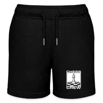 Club d’échecs - Short de jogging enfant bio Stanley/Stella - noir - Devant