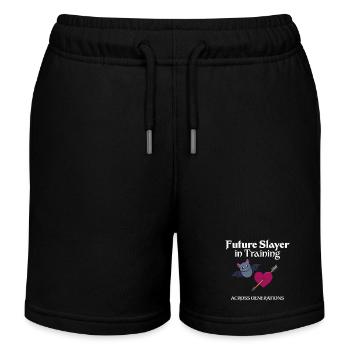 Future über Generationen hinweg - Kinder Organic Joggingshorts Mini Bolter von Stanley/Stella - Schwarz - Vorne