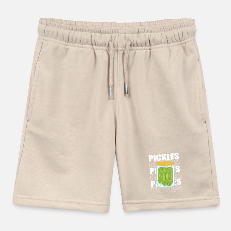 Concombre Cornichon de concombre Short de jogging enfant bio Stanley/Stella