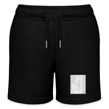 START TODAY - Kinder Organic Joggingshorts Mini Bolter von Stanley/Stella - Schwarz - Vorne