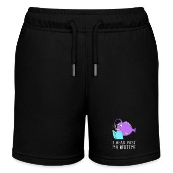 Anglerfisch - Kinder Organic Joggingshorts Mini Bolter von Stanley/Stella - Schwarz - Vorne