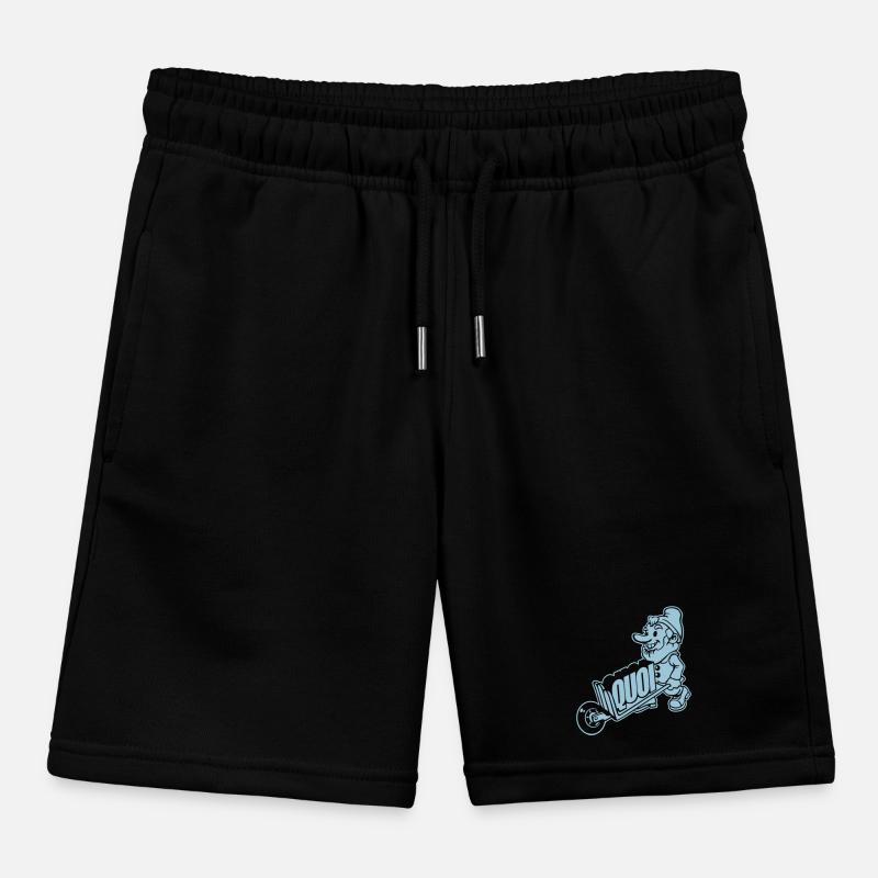 Dwarf wearing what Kids Organic Sweat Shorts by Stanley/Stella