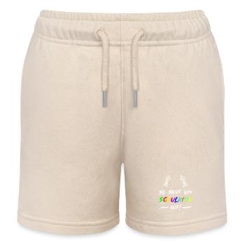 So sieht ein Schulkind aus - Kinder Organic Joggingshorts Mini Bolter von Stanley/Stella - Natur - Vorne