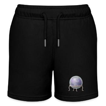 Wahrsager Kugel Mystisches Design - Kinder Organic Joggingshorts Mini Bolter von Stanley/Stella - Schwarz - Vorne