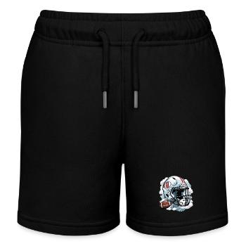 Football américain - Short de jogging enfant bio Stanley/Stella - noir - Devant