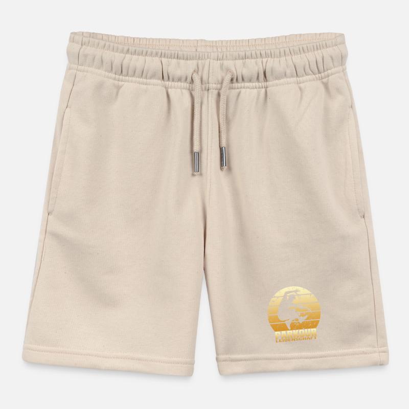 Parkour Leidenschaft Kinder Organic Joggingshorts Mini Bolter von Stanley/Stella