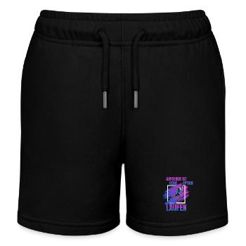Laufen: Aufgeben ist keine Option - Kinder Organic Joggingshorts Mini Bolter von Stanley/Stella - Schwarz - Vorne
