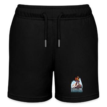 Naturgewalt Freiheit - Kinder Organic Joggingshorts Mini Bolter von Stanley/Stella - Schwarz - Vorne