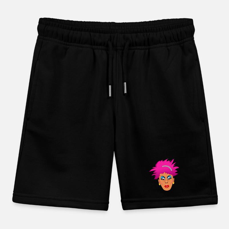 Drag Queen rose Short de jogging enfant bio Stanley/Stella