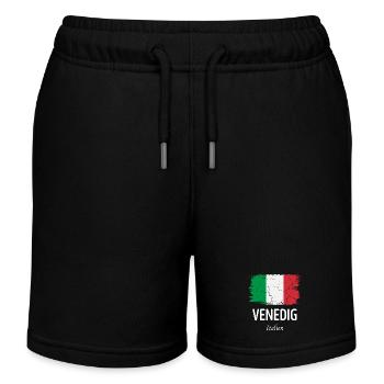 Venise - Short de jogging enfant bio Stanley/Stella - noir - Devant