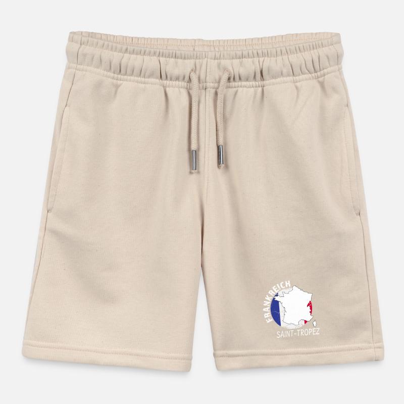 Saint-Tropez Short de jogging enfant bio Stanley/Stella