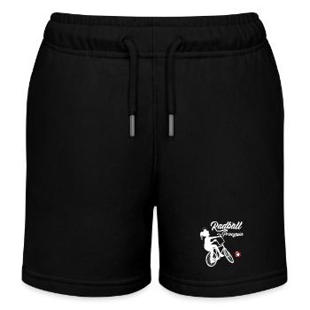 RadballPrinzessin - Kinder Organic Joggingshorts Mini Bolter von Stanley/Stella - Schwarz - Vorne