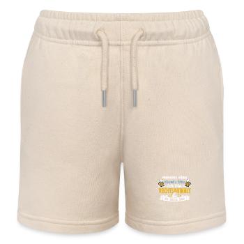 Morgens müde abends blau - Rechtsanwalt - Kinder Organic Joggingshorts Mini Bolter von Stanley/Stella - Natur - Vorne