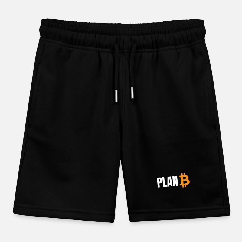 Plan B Bitcoin Kinder Organic Joggingshorts Mini Bolter von Stanley/Stella