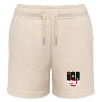 The traffic lights have to go - Kids Organic Sweat Shorts by Stanley/Stella - soft Ecru - Front